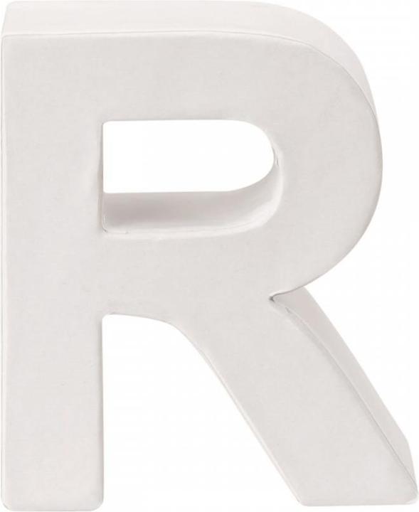 Glorex Lettre R en carton 10x3,5cm