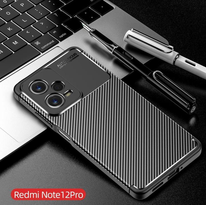 Image du produit Screenguard Xiaomi Redmi Note 12 Pro 5G Housse Design Carbone TPU Case (Xiaomi Redmi Note 12 Pro 5G)
