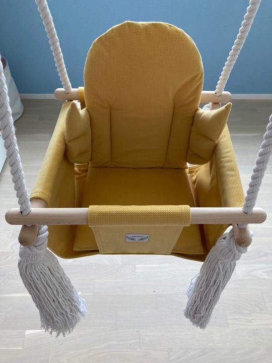 Baby Steps Babyschaukel VELVET WINGS Honiggelb