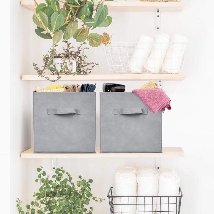Actual product image Relaxdays shelf basket (28 x 28 x 26.5 cm, 20.86 l)