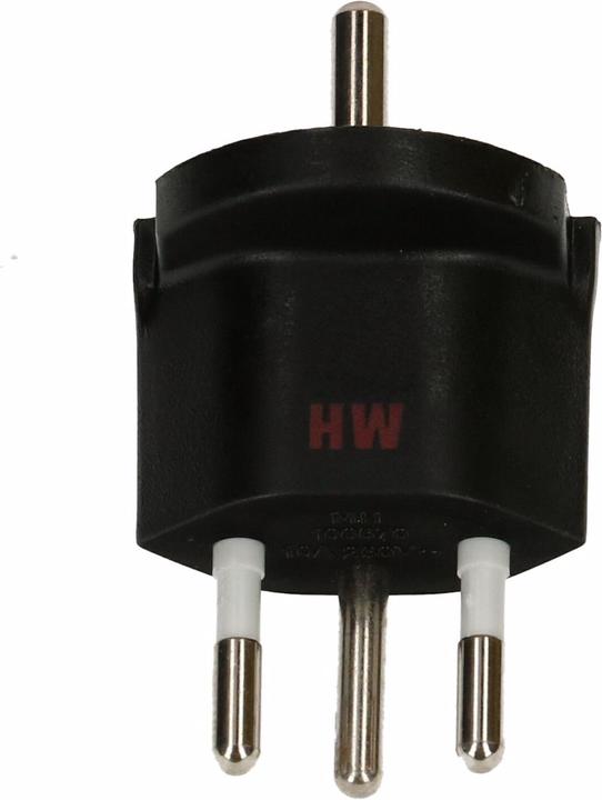Produktbild Max Hauri Fixadapter Kupplung Schuko (Typ 12, CEE 7/7)