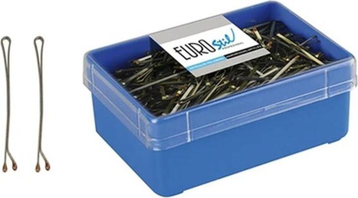 Immagine prodotto Caso Forchette chignon Eurostyle bronzo (200 pz) (100 pz.)