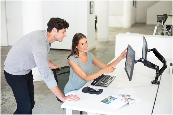 Produktbild Fellowes Platinum Series Doppel (Tisch, 27")