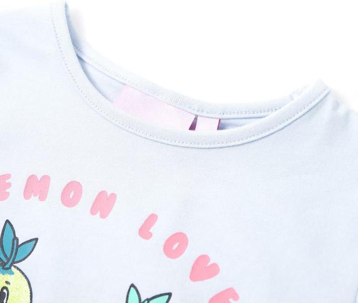 Immagine prodotto vidaXL Maglietta da bambino azzurro 116,Materiale: 95 % cotone. 5 (116)