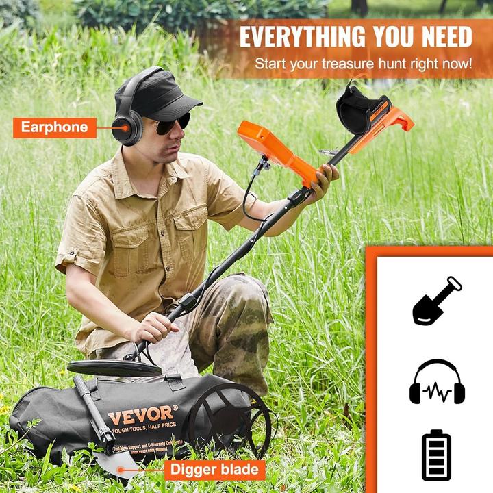 Image du produit Vevor Metal Detector Impermeabile