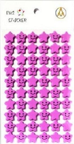 Image du produit NoName Aufkleber Sternschaum lila