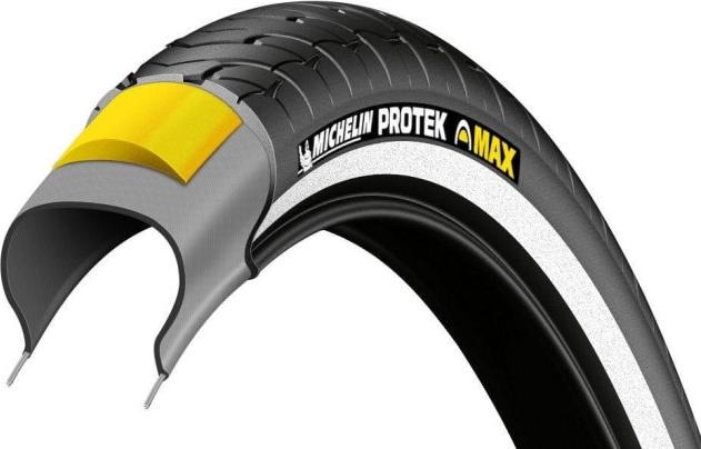 Actual product image Michelin Protek Max bicycle tire 28" wire reflex (28 x 1.50, 40-622)