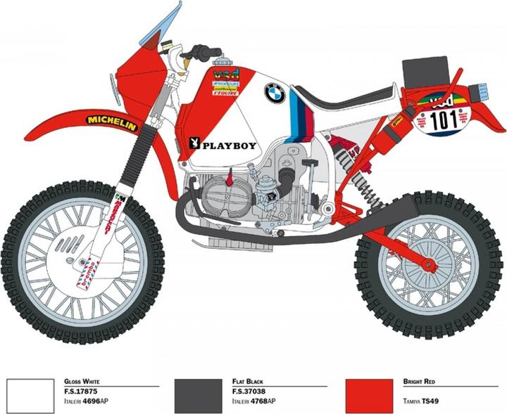 Produktbild 1:9 BMW R80 G/S 1000 Dakar 1985