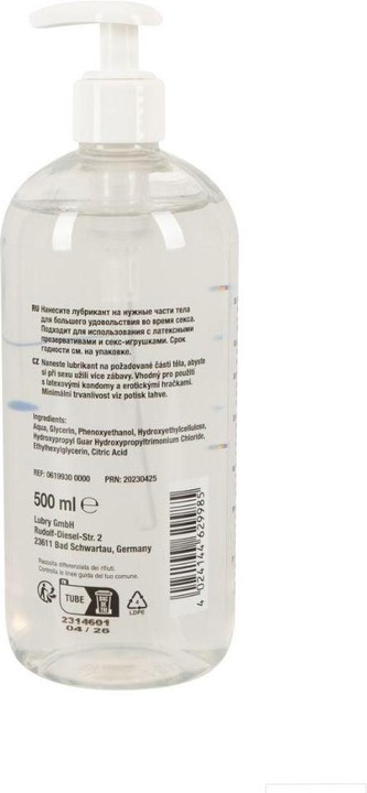 Produktbild Just Glide Wasserbasierend (500 ml)