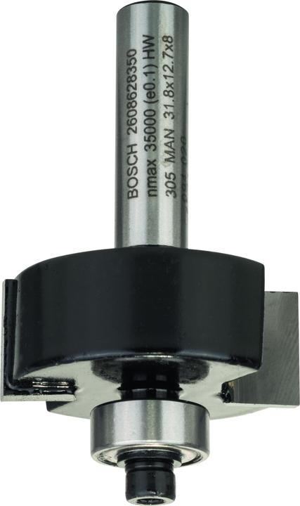 Produktbild Bosch Professional Zubehör Falzfräser, 8 mm, B 9,5 mm, D 31,8 mm, L 12,5 mm, G 54 mm
