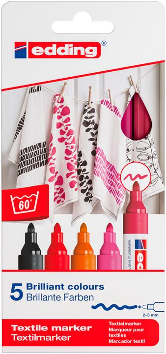 Produktbild Edding Textilmarker 4500 (5 x)