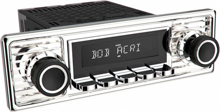 Produktbild Retrosound Design "Chrome", "Motor-6" Set mit DAB+, Bluetooth, A2DP, USB