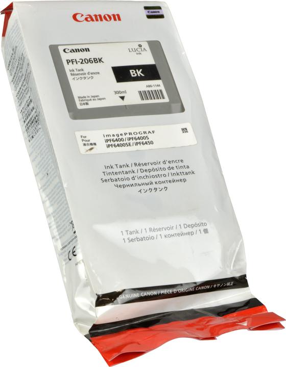 Produktbild Canon Tinte Large Format schwarz Orig.Nr. PFI-206BK (BK)