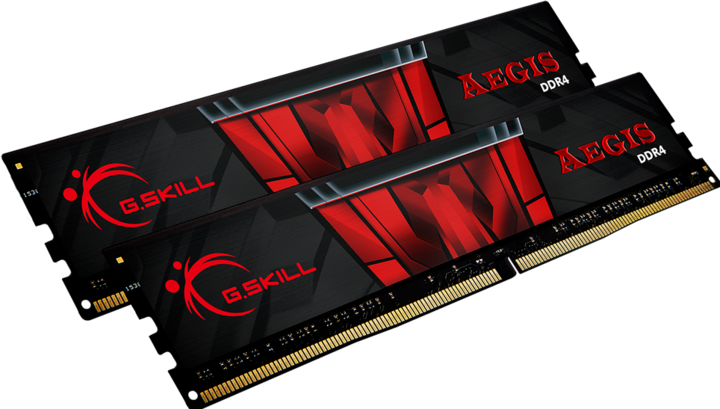 Productafbeelding G.Skill Aegis (2 x 16GB, 2666 MHz, DDR4 RAM, DIMM 288 pin)