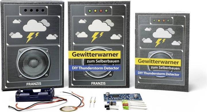 Productafbeelding Franzis Doe-het-zelf onweer alarm