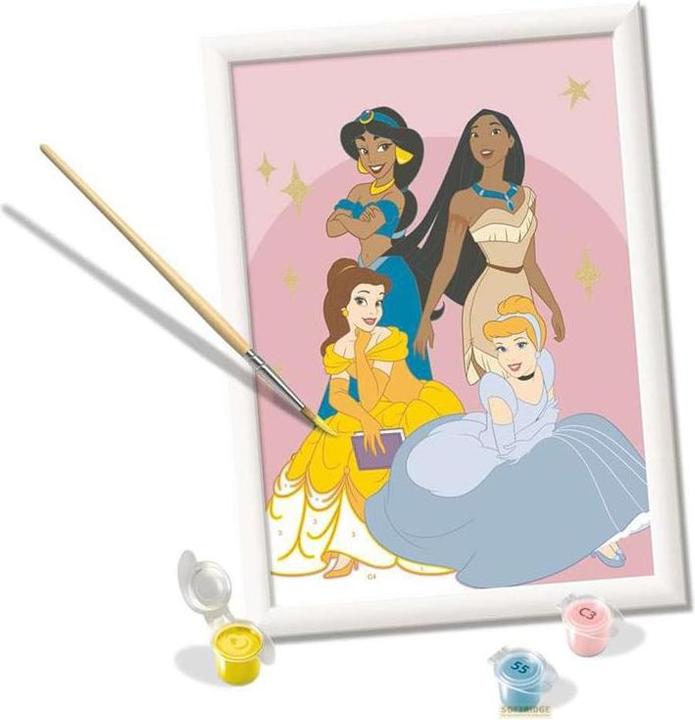 Image du produit Ravensburger Peinture par numéros 23766 - Princesses Disney - Enfants à partir de 9 ans