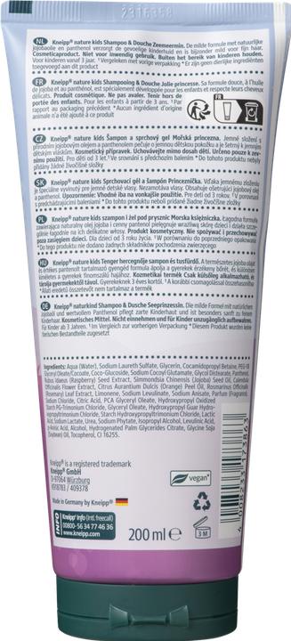 Immagine prodotto Kneipp naturkind naturkind Shampoo & Douche Jolie Princesse (200 ml)