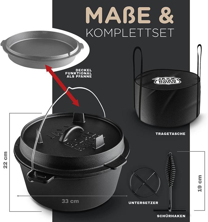 Produktbild Jaxx Roadhouse Dutch Oven (9L)