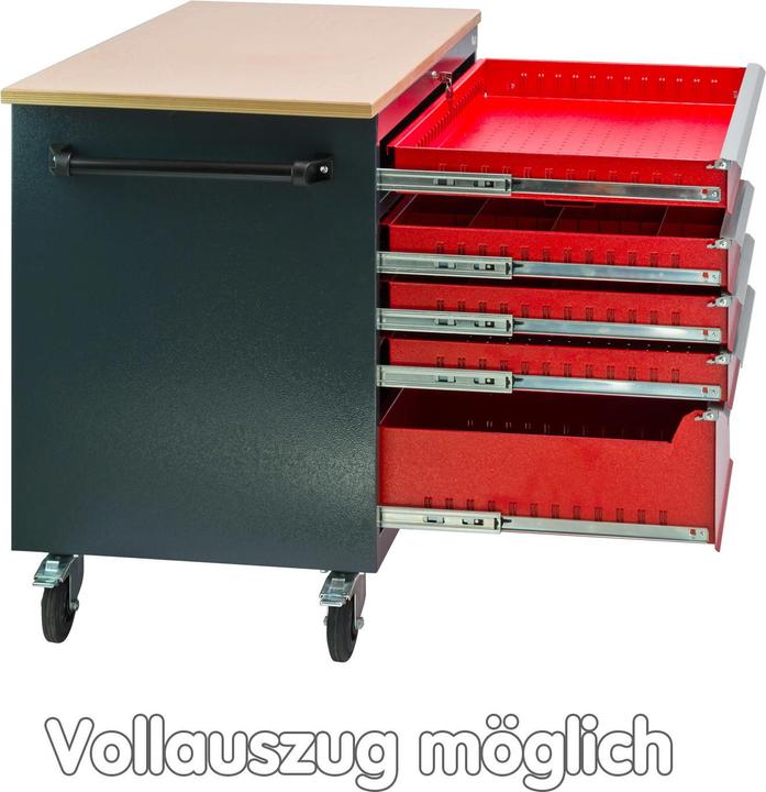 Produktbild Dema Mobile Werkbank 120x60x93cm (60 cm, 120 cm)