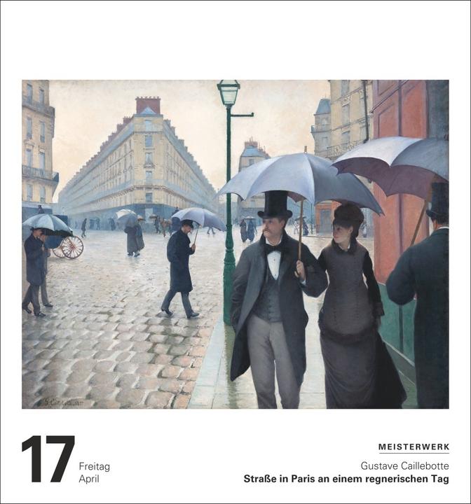 Produktbild Harenberg Kunst Tagesabreisskalender 2026 - Kulturkalender - Künstler, Werke, Museen (Harter Einband, Deutsch)