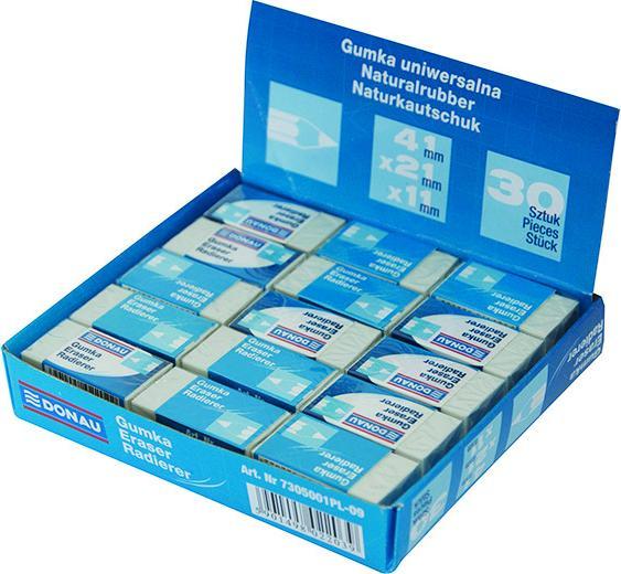 Actual product image Donau Universal eraser, 41x21x11mm, white