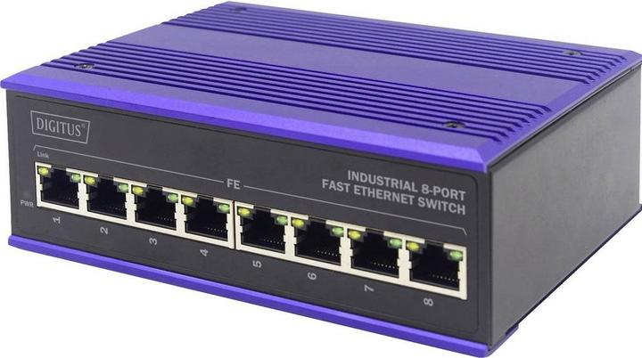 Actual product image Digitus Industrial 5-Port Fast Ethernet Switch (5 ports)