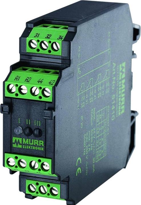 Produktbild Murr Elektronik RM-22/24VAC/DC KL.BZ.EN Ausgangsrelais IN: 24 VAC/DC - OUT: 250 VAC/DC 5 A 4 Wechsler - 22.5 mm