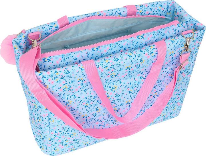 Actual product image Vicky Martín Berrocal Laptop Case Vicky MartÃ­n Berrocal ParaÃ­so Blue Light Pink 40 x 31 x 17 cm (14.10")