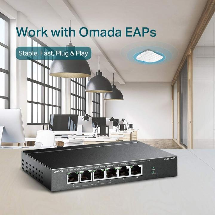 Immagine prodotto TP-Link TL-SF1006P (6 porte)