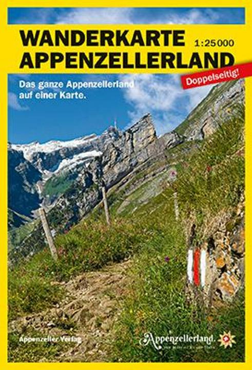 Wanderkarte Appenzellerland