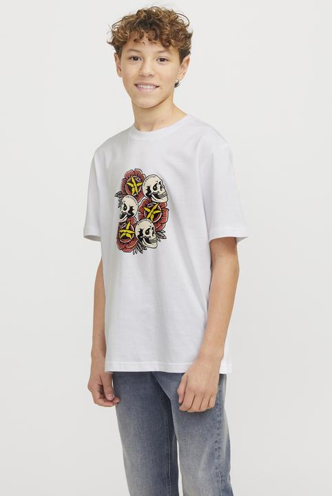 Produktbild Jack & Jones Joranatomy Skull Tee Ss Crew Neck Sn Jnr (152)