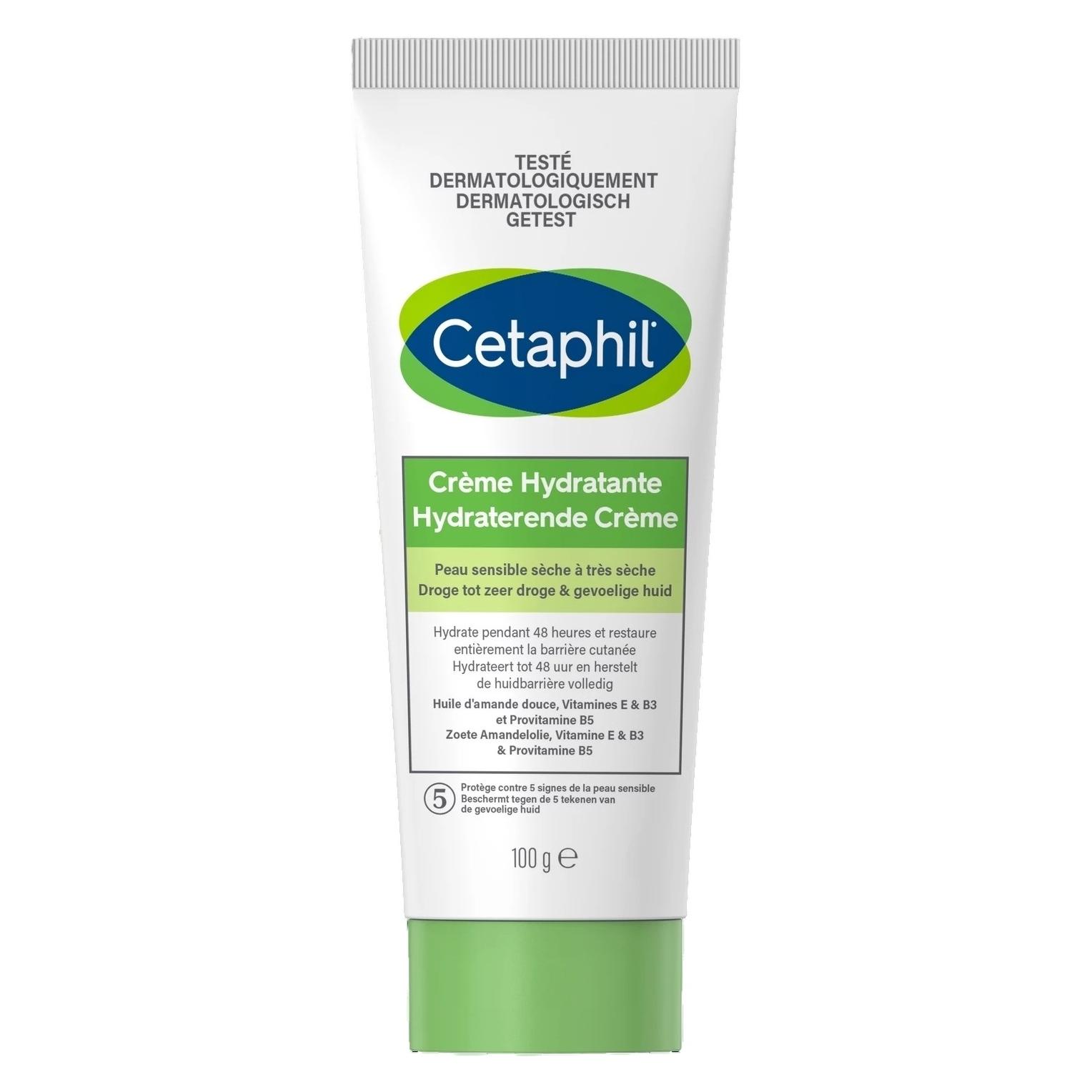 Cetaphil, Gezichtscrème, Hydraterende Crème 100g (Dagcrème)