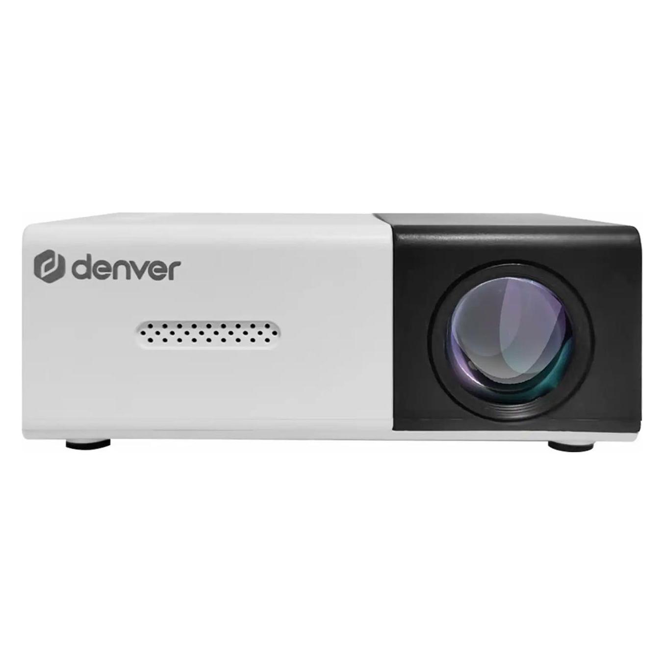 Denver Projektor Pr-1000 - Mini Projector With Included Power Adaptor And Hdmi Cables. - 320 X 240 - 30... (Qvga), Beamer, Wit