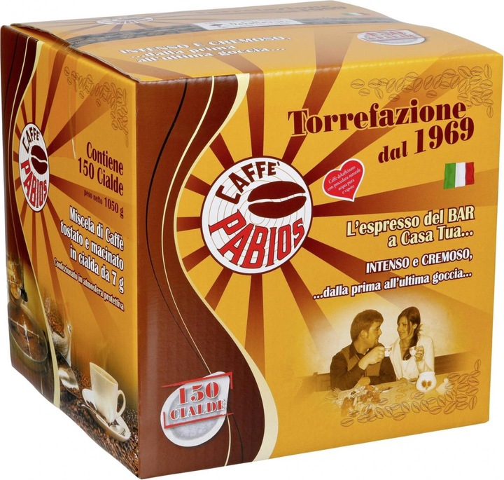 Produktbild Torrefazione Caffè Pabios di Petralli Torrefazione Caffe Pabios ESE Entkoffeiniert 150 Pads
