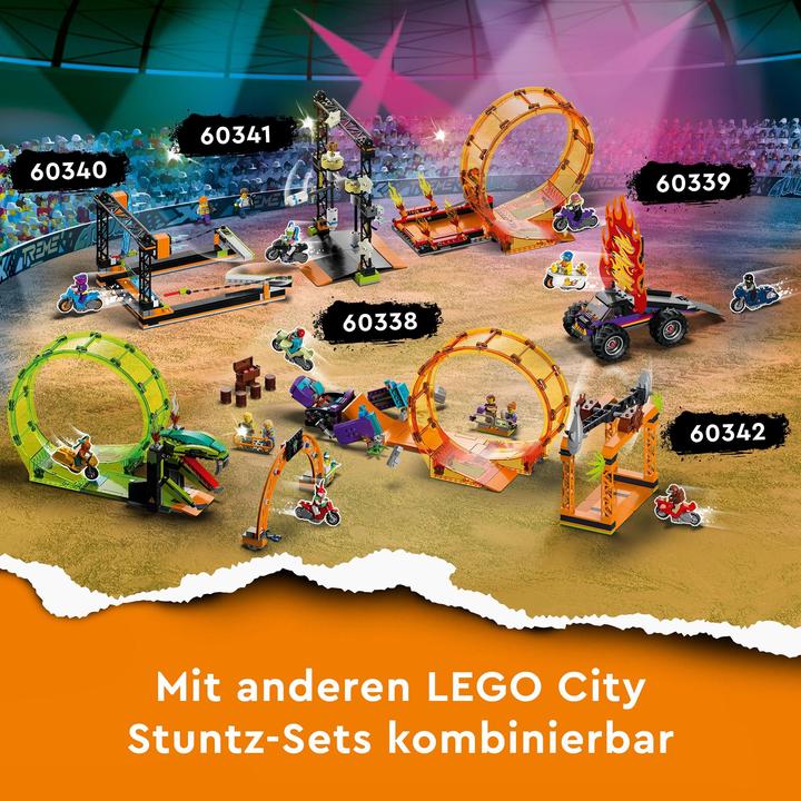 Produktbild LEGO Umstoss-Stuntchallenge (60341, LEGO City)