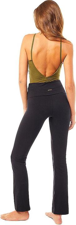 Actual product image Mandala Yoga Pants Classic Rolldown Black