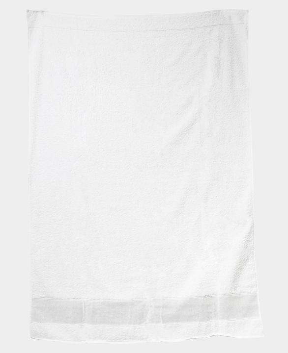 Image du produit Stafil Serviette d'invité avec ruban de broderie, serviette à broder, à peindre, à imprimer et à tamponner (100 x 150 cm)