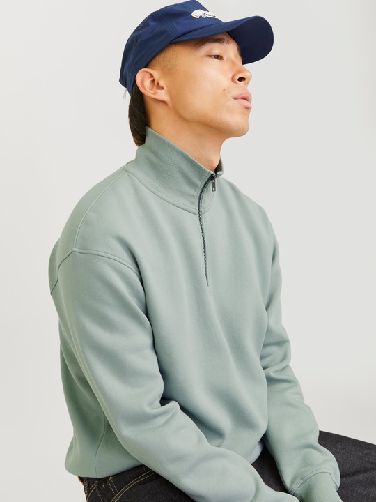 Actual product image Jack & Jones Jjebradley Sweat Half Zip Noos (XS)