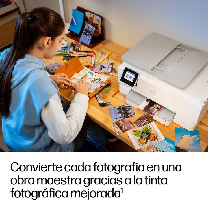 Produktbild HP Envy Photo 7930 All-in-One Color Inkjet 10ppm Print Scan Copy Photo Printer USB 2.0 Wi-Fi (Tintenpatrone, Farbe)