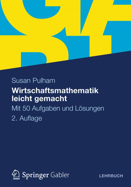 Energie-Label Wirtschaftsmathematik leicht gemacht (Deutsch, Susan Pulham, 2012)