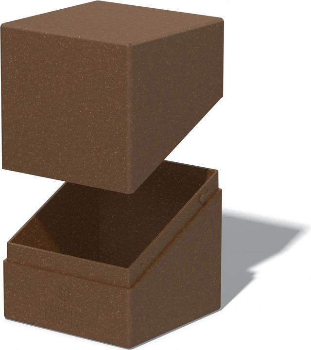 Actual product image Ultimate Guard Card Box Boulder Deck Case Standard Size 100+ Brown