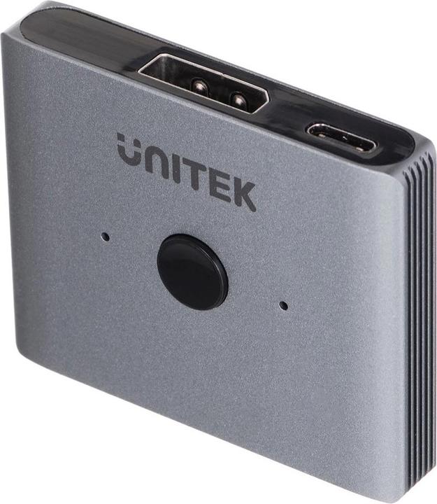 Image du produit Unitek Dwukierunkowy przełącznik DP 1.4 8K 2-na-1