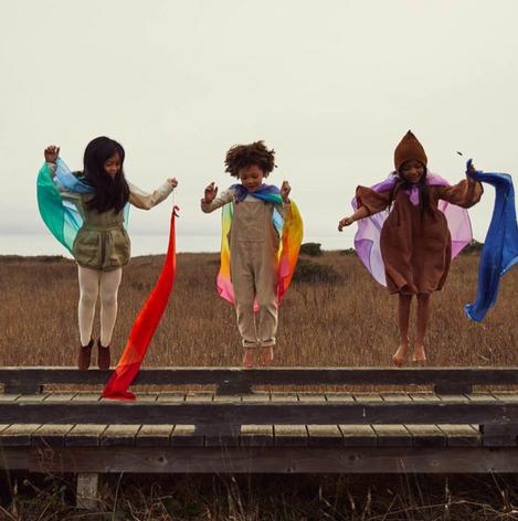 Produktbild Sarah's Silks Seidenspieltuch «Regenbogen»