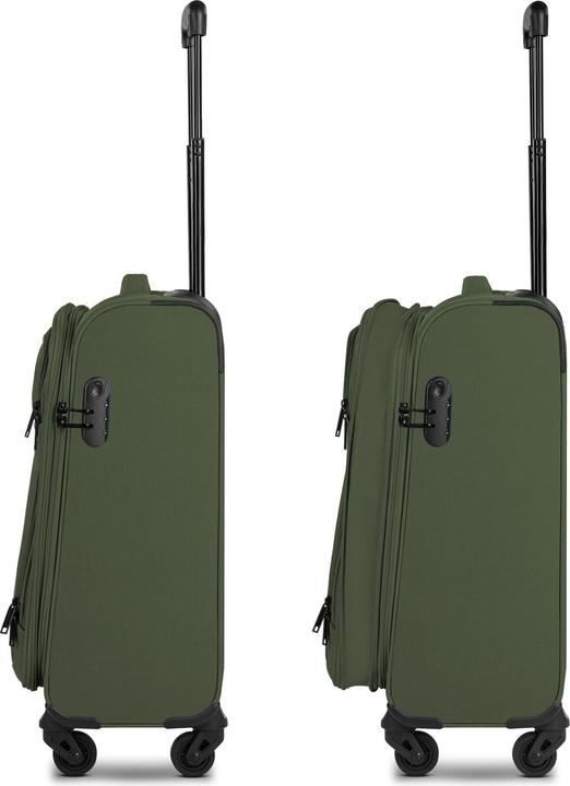 Actual product image Smartbox Edition 04 4 Rollen Kabinentrolley 57 cm mit Dehnfalte (42 l)