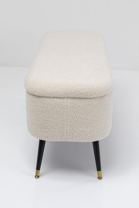 Image du produit Kare Design Banc coffre Rico Blanc (109 cm)