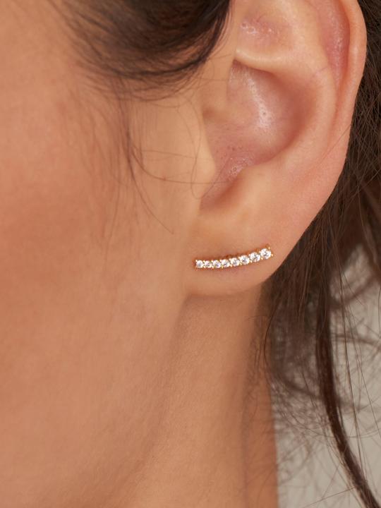 Produktbild Ania Haie Ohrstecker Glam Crawler Stud 925 Sterling Silber (925er Silber)