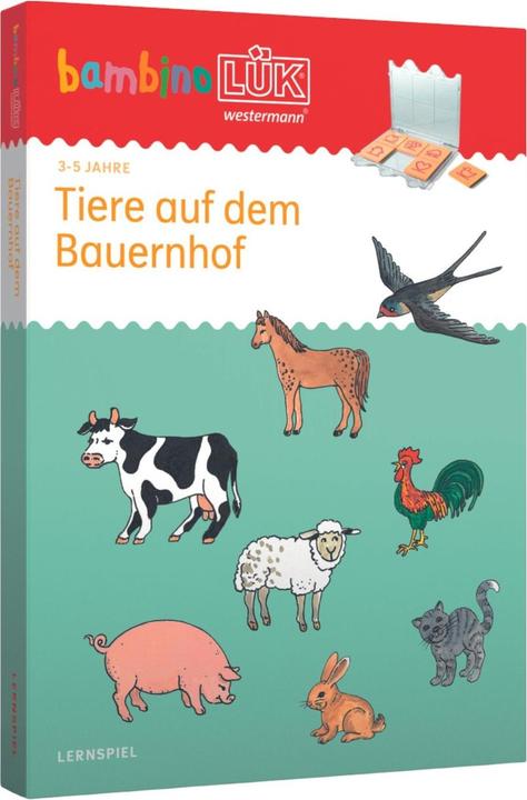 bambino-Set Tiere auf dem Bauernhof (Deutsch, Birgit Kock, Michael Junga, 2022)
