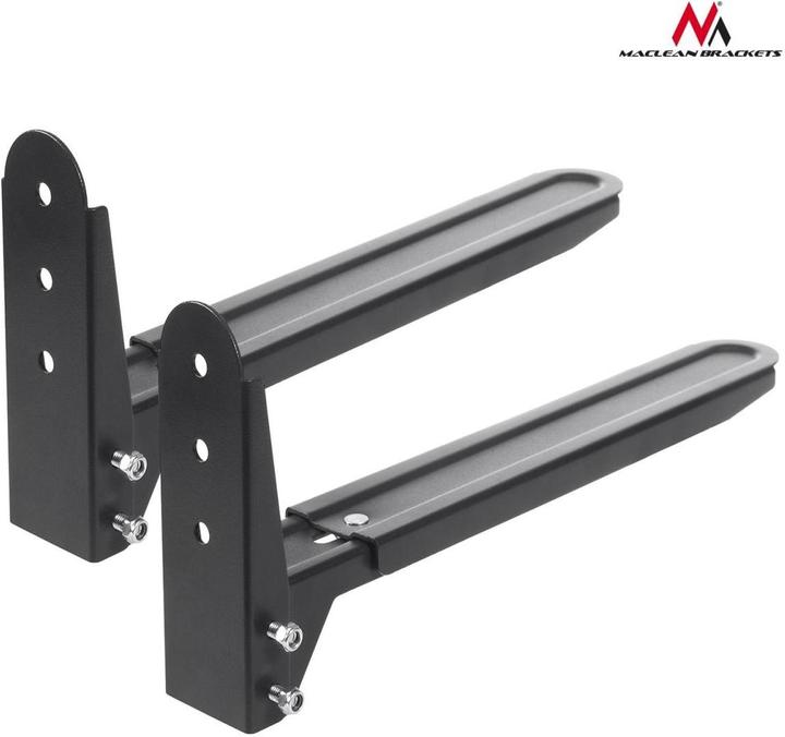 Actual product image Maclean MC-776 B MC-776 B Adjustable Wall Mount for Microwave