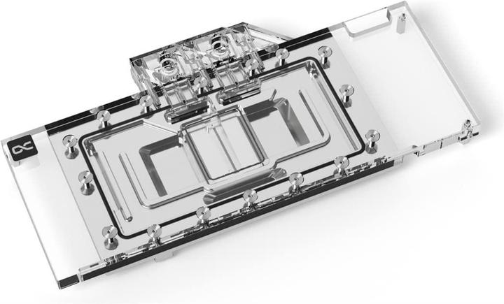 Alphacool Bloc de glace Aurora Acrylique RX 7900XT Reference avec backplate