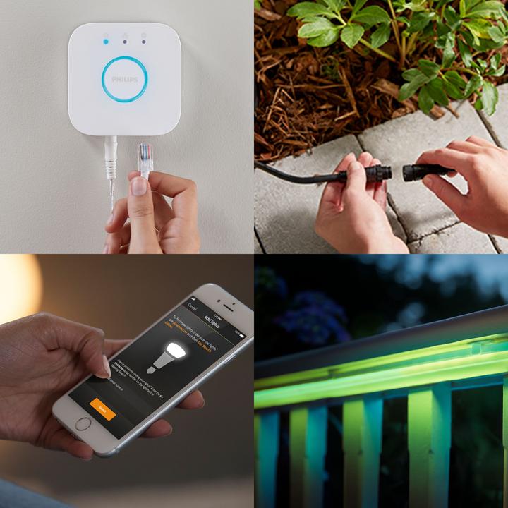 Immagine prodotto Philips Hue Outdoor Lightstrip (RGBW, 500 cm, Esterno)